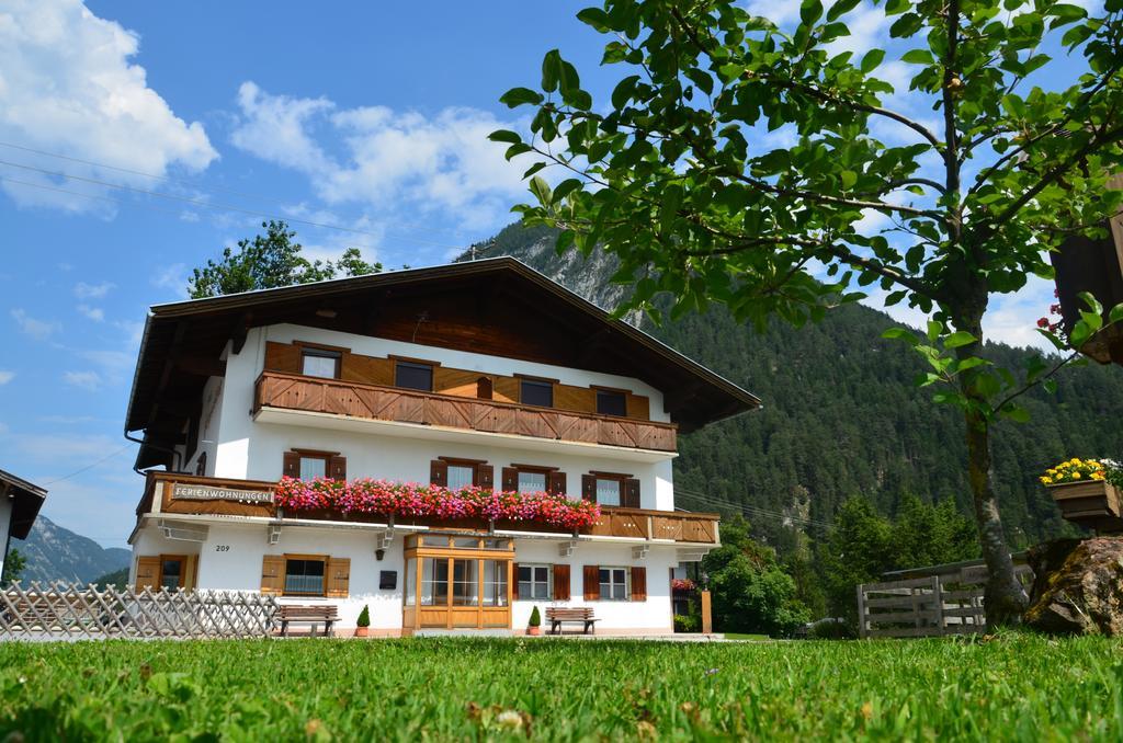 Ferienwohnung Haus Bergesblick Leutasch Exterior foto